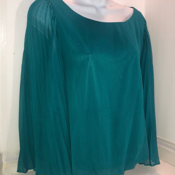 Alfani Accordion Winged Sleeve Woman’s Top - Picture 3 of 14